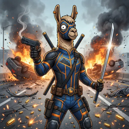 Fourth Wall Llama, Epic Fighter card from Season 3