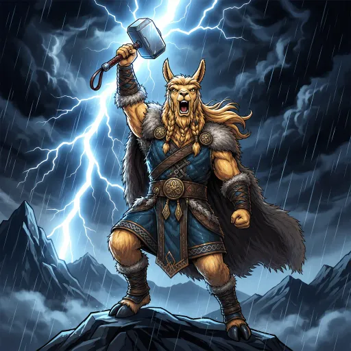 Thunderhoof, Legendary Fighter card from Season 3