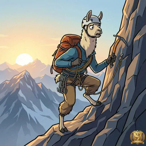 Climber Llama, Rare Fighter card from Season 1