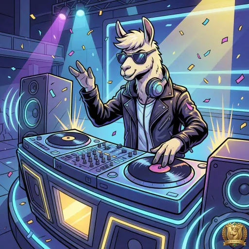 DJ Llama, Rare Fighter card from Season 1