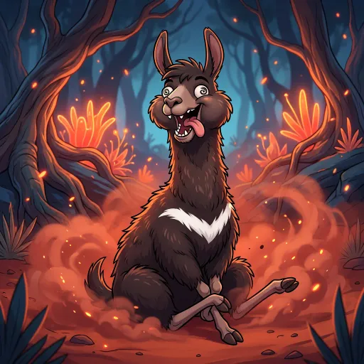 Taz-Llama, Rare Assassin card from Rare Fleece