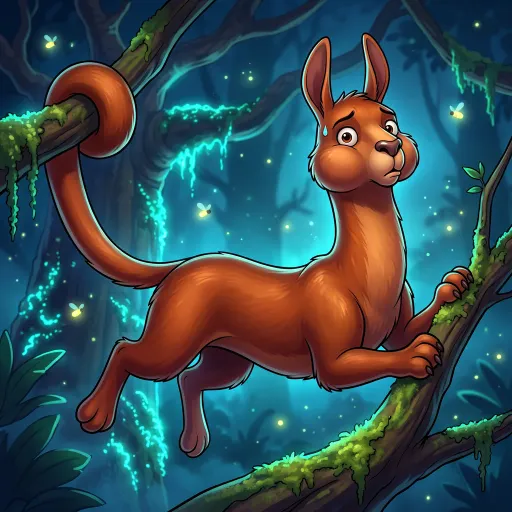 Fossa-Llama, Rare Assassin card from Rare Fleece