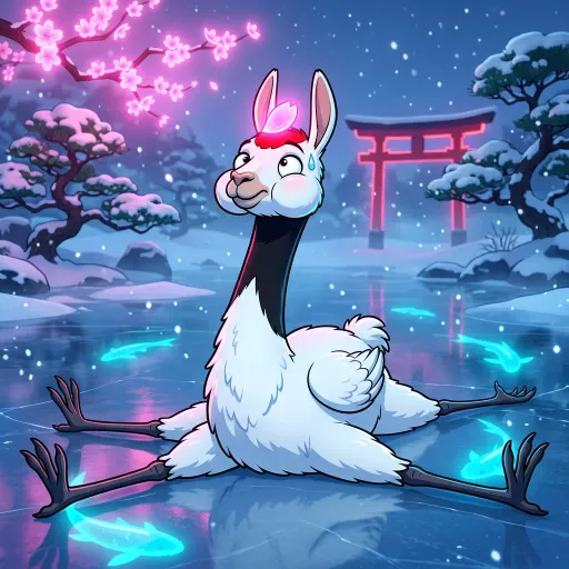 Crane-Llama, Epic Assassin card from Rare Fleece