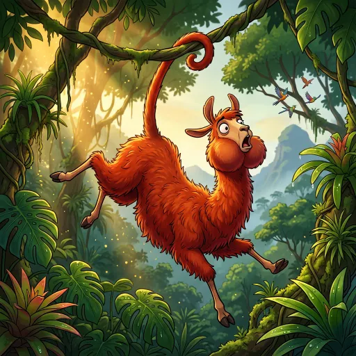 Howllama, Epic Fighter card from Rare Fleece