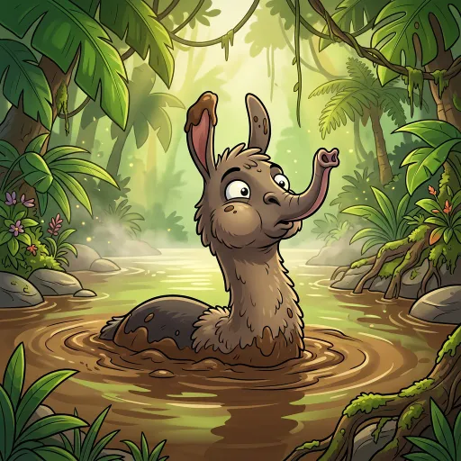 Tapir-Llama, Epic Tank card from Rare Fleece
