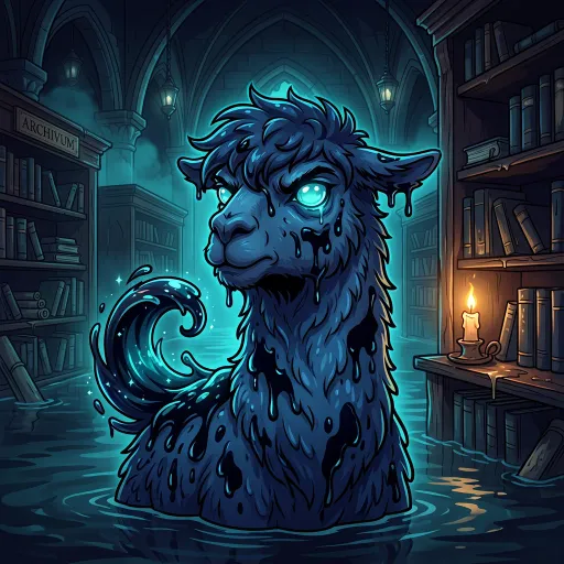 Inkblot-Llama, Common Allrounder card from The Long Night