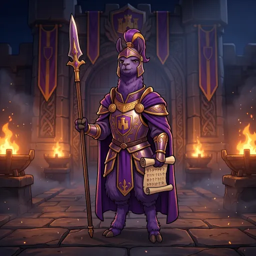 Purpleguard-Llama, Common Tank card from The Long Night
