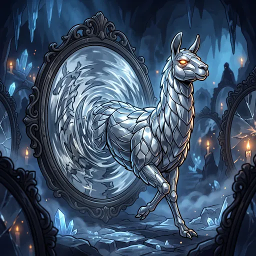 Mirror Walker-Llama, Rare Assassin card from The Long Night