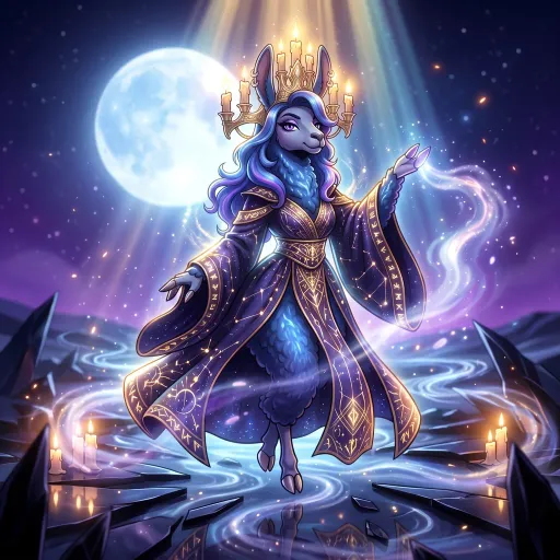 Vespera, Divine Tank card from The Long Night
