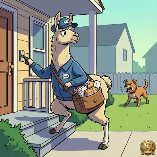 Mailman Llama, Rare Assassin card from Season 1