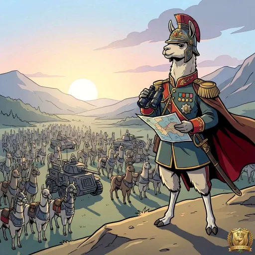 General Llama, Epic Fighter card from Season 1