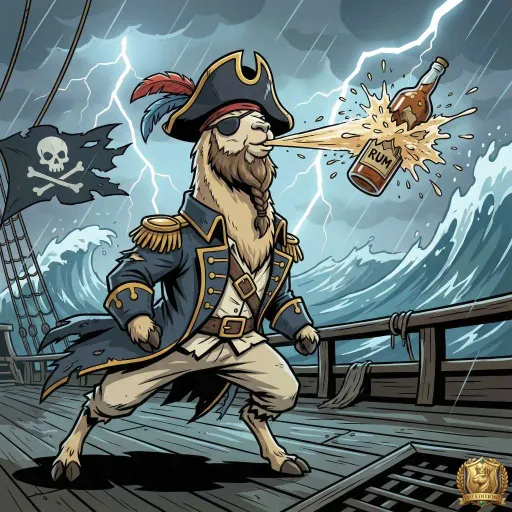 Admiral Llama, Epic Fighter card from Season 1