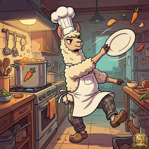 Chef Llama, Common Fighter card from Season 1