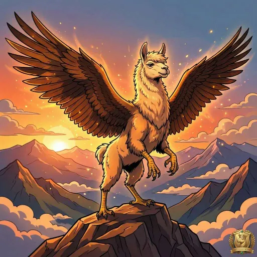 Griffin Llama, Legendary Fighter card from Season 1